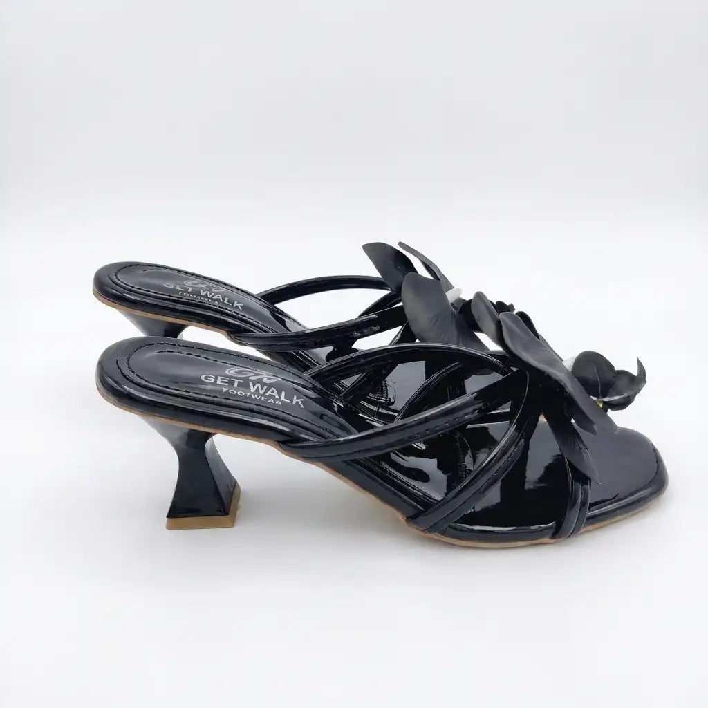 Comfort Ladies Black Heel