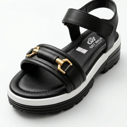 Comfort Ladies Black Sandal