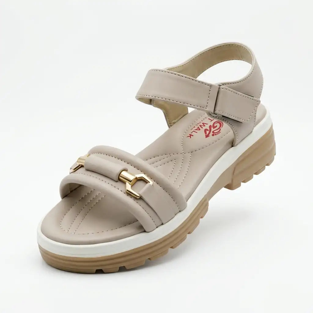 Comfort Ladies Sandal Beige