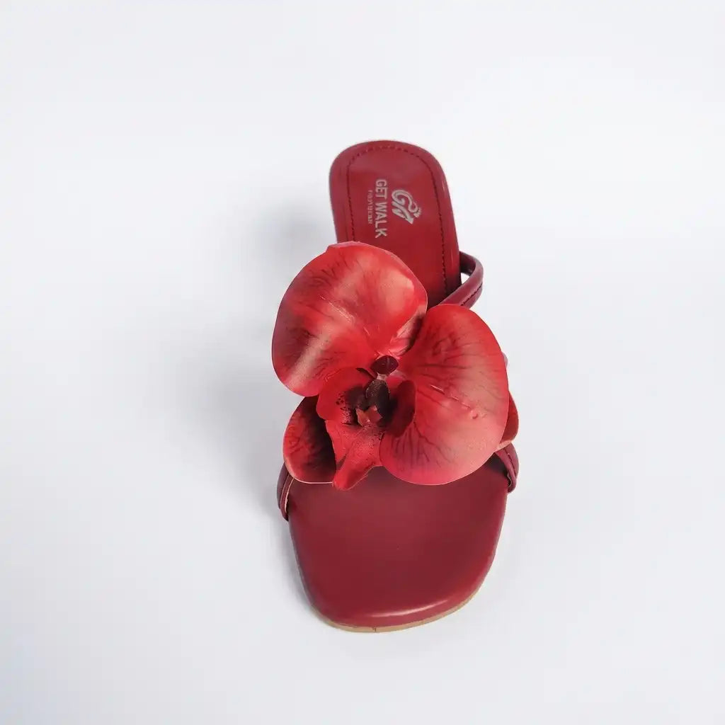 Comfort Ladies Red Heel