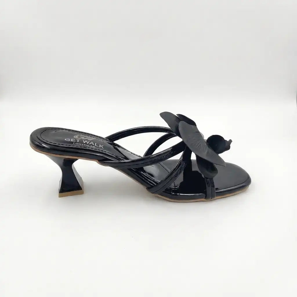 Comfort Ladies Black Heel