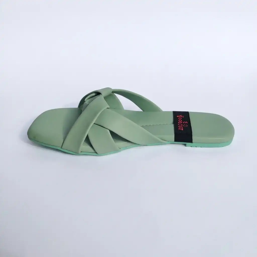 Ladies Comfort Mint Flats