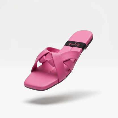 Ladies Comfort Pink Flats