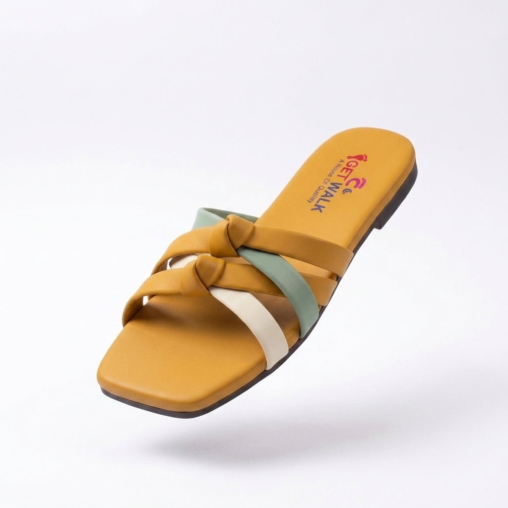 Comfort Ladies Flats Four Colors