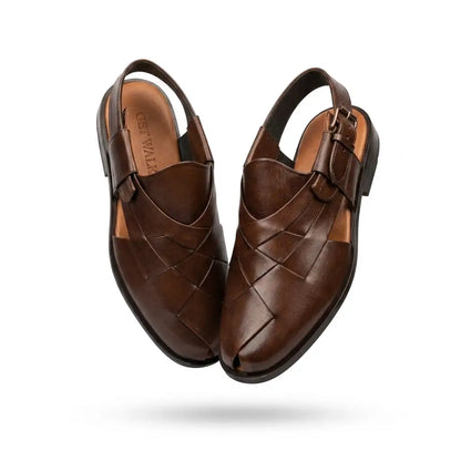 Handmade Leather Peshawari Chappal
