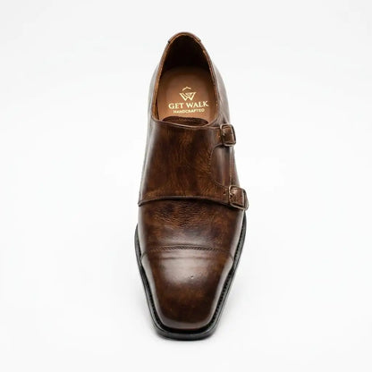 Handmade Leather Monk Shoes