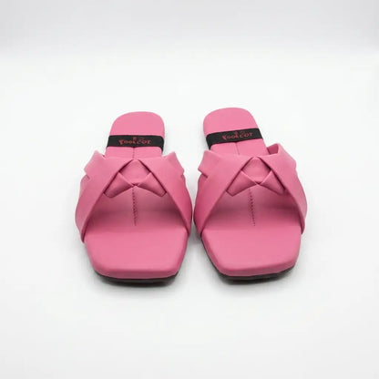 Ladies Comfort Pink Flats