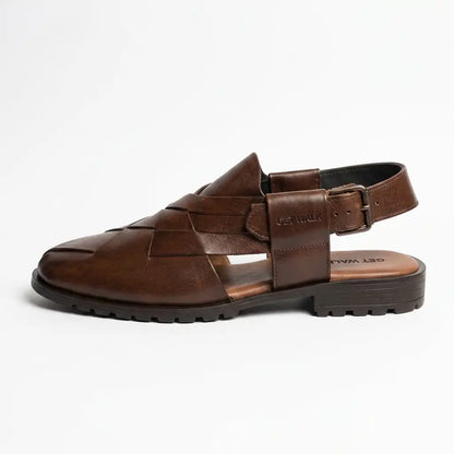 Handmade Leather Peshawari Chappal