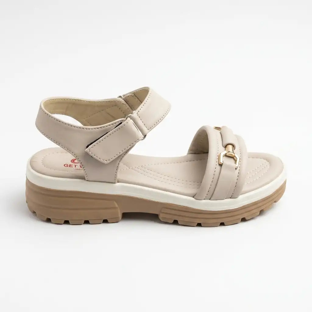 Comfort Ladies Sandal Beige